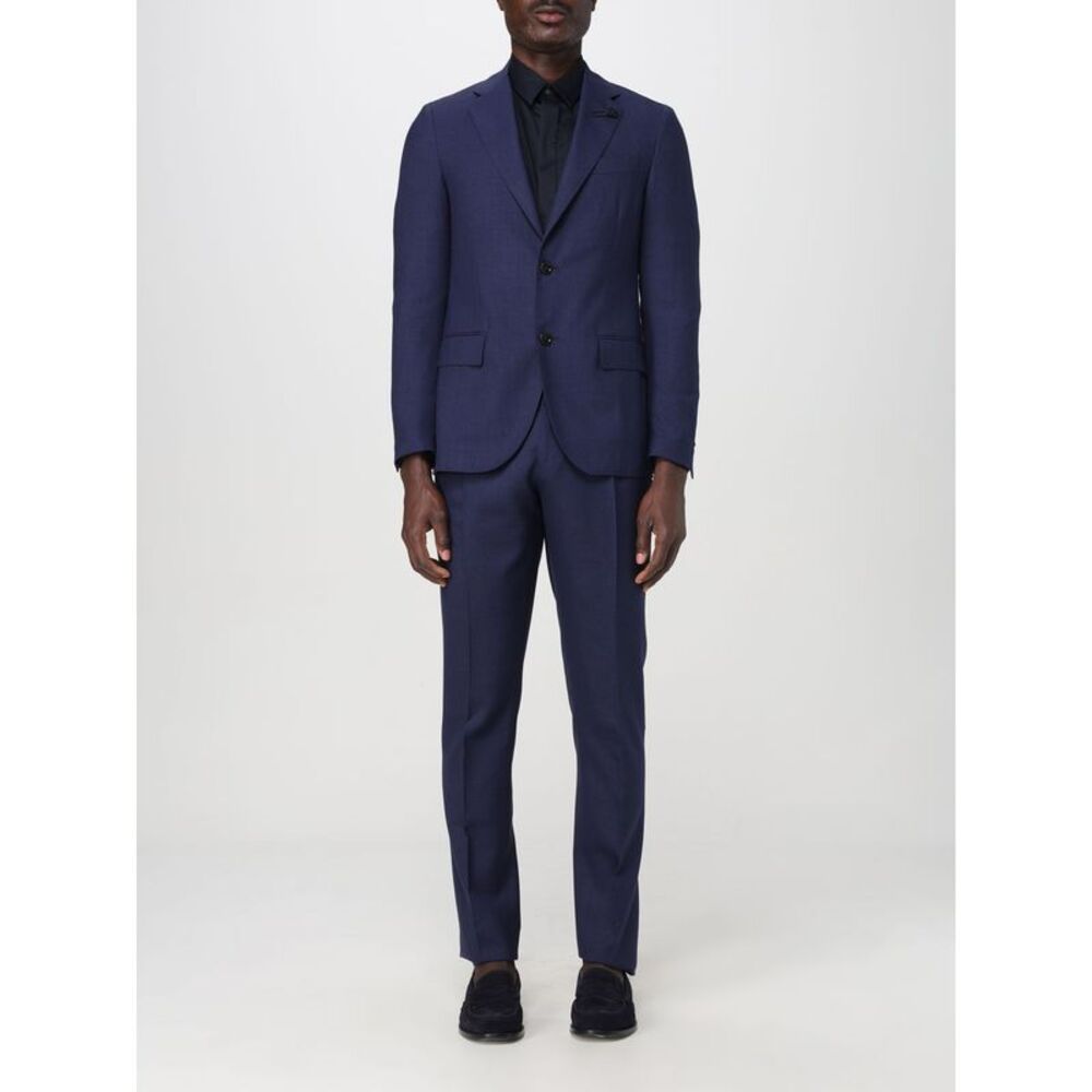 Lardini Suit Men Blue